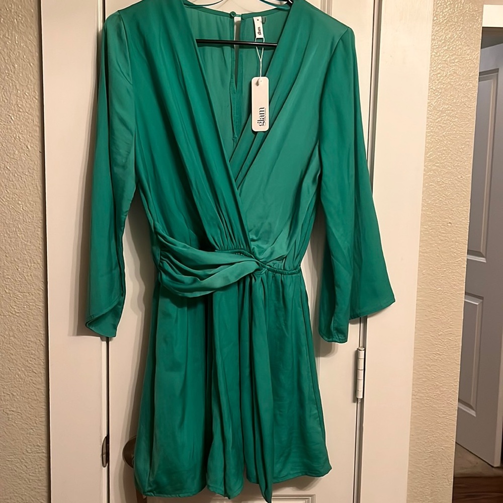 Green romper
